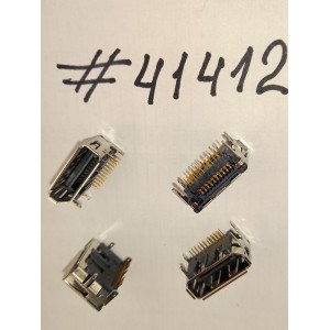 Разъём DisplayPort CON 20P 0.5MM G/F R/A (Asus p/n: 12G240202015) FOXCONN 3VD11201-27AB-4H