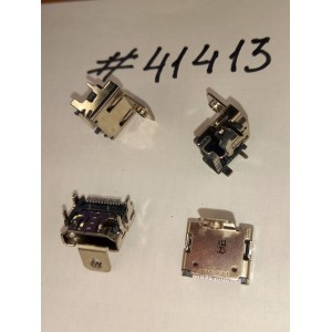 Разъём HDMI CON 19P 0.5mm A TYPE R/A (Asus p/n: 12G241101953) FOXCONN QJ51191-WED5-4F