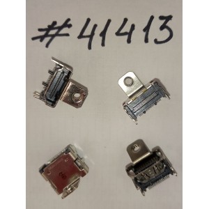 Разъём HDMI CON 19P 0.5mm A TYPE R/A (Asus p/n: 12G241101953) FOXCONN QJ51191-WED5-4F