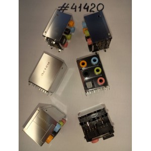 Разъём Combo 5PHONE JACK+SPDIF/T 25P (Asus p/n: 12014-00200300) FOXCONN JA3F131-65G41-4F
