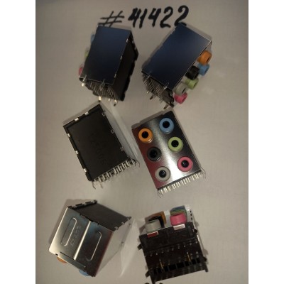 Разъём Audio JACK 6P 6IN1 BTXE (Asus p/n: 12014-00142700) LOTES ABA-JAK-026-K15