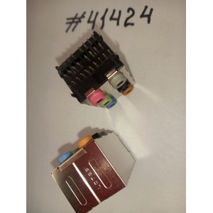 Разъём Audio JACK 6P 6IN1 BTXE (Asus p/n: 12G14060106N) LOTES ABA-JAK-026-K13 Разъём Audio JACK 6P 6IN1 BTXE (Asus p/n: 12G14060106N) LOTES ABA-JAK-026-K13