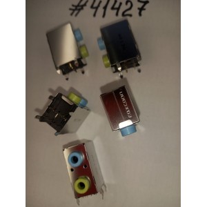Разъём Audio JACK 2IN1 9P G/F L/L R/A (Asus p/n: 12014-00700300) FOXCONN JA32531-62121-4F