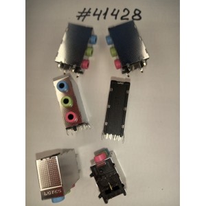 Разъём Audio JACK 13P 3IN1 B/L/P DIP(Asus p/n: 12014-00650000) LOTES ABA-JAK-025-K11