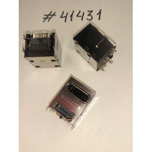 Разъём Combo DisplayPort+HDMI 39P G/F R/A DIP (Asus p/n: 12022-00060000) FOXCONN 3VD11201-3HJ0-4H Разъём Combo DisplayPort+HDMI 39P G/F R/A DIP (Asus p/n: 12022-00060000) FOXCONN 3VD11201-3HJ0-4H