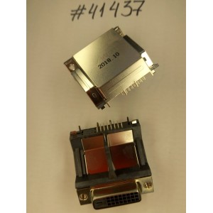 Разъём DVI CON 24P G/F H-R WO/S R/A (Asus p/n: 12010-00034300) ASTRON 256F024-0N023D-R