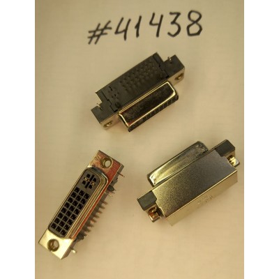 Разъём DVI CON 29P G/F F WO/S DIP/S (Asus p/n: 12010-00061500) NTK 21019040308