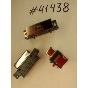 Разъём DVI CON 29P G/F F WO/S DIP/S (Asus p/n: 12010-00061500) NTK 21019040308