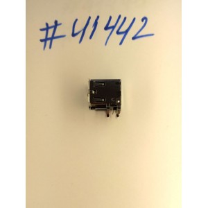 Разъём USB2.0 CON 2X4P G/F 2MM R/A DIP (Asus p/n: 12012-00050100) FOXCONN UB11121-8SDH-4F