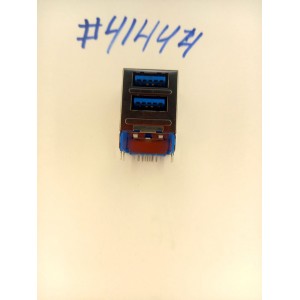 Разъём USB3.0 CON 2X9P G/F H-R DUAL (Asus p/n: 12013-00031800) LOTES ABA-USB-104-K19