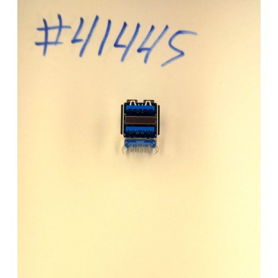 Разъём USB3.0 CON 2X9P G/F DUAL 2MM C/D (Asus p/n: 12013-00032200) LOTES ABA-USB-254-K02