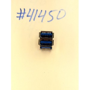 Разъём USB3.1 CON 2X9P G/F BLUE DUAL R/A (Asus p/n: 12013-00121400) T-CONN 18-35090-1A63-A