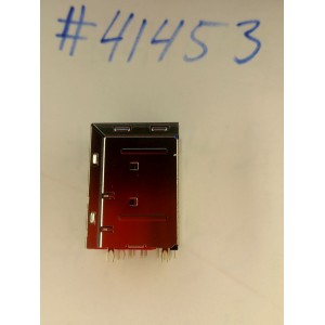 Разъём Combo 2E-SATA+2USB 32P S/T DIP (Asus p/n: 12014-00470000) LOTES ABA-USB-117-P05