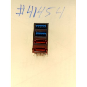Разъём JACK STACK USB3.0/ESATA_32P (Asus p/n: 12G142013322) LOTES ABA-USB-117-P04 