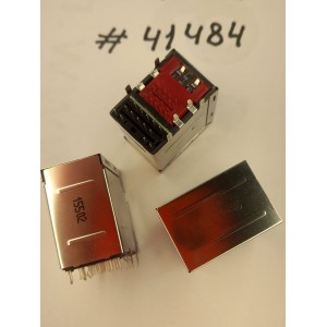 Разъём Combo LAN+2USB3.1 32P G/F RED (Asus p/n: 12014-00740600) LOTES AJKM0011-K004C10 Разъём Combo LAN+2USB3.1 32P G/F RED (Asus p/n: 12014-00740600) LOTES AJKM0011-K004C10