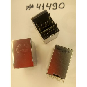Разъём Combo JACK USB/LAN W/LED GIGA W/TRA (Asus p/n: 12G14283322S) SPEEDTECH P25BA58MP9R9