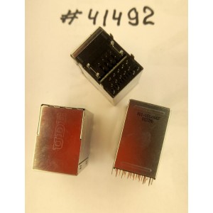 Разъём Combo JACK USB/LAN W/LED GIGA W/TRA (Asus p/n: 12G142333227) UDE RU4-181A9WGF