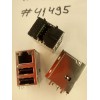 Разъём Combo JACK USB/LAN W/LED GIGA W/TRA (Asus p/n: 12014-00060600) FOXCONN JFM38U1M-21GN-4F