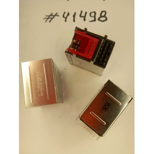 Разъём Combo LAN+USB3.1 23P 30U RED (Asus p/n: 12014-00800100) LOTES AJKM0013-K002C10 (H-R) Разъём Combo LAN+USB3.1 23P 30U RED (Asus p/n: 12014-00800100) LOTES AJKM0013-K002C10 (H-R)