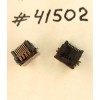 Разъём LAN JACK 15P8C 1X1P W/LED 10GA (p/n:12014-00580200) FOXCONN JFM5801Q-710G-4F