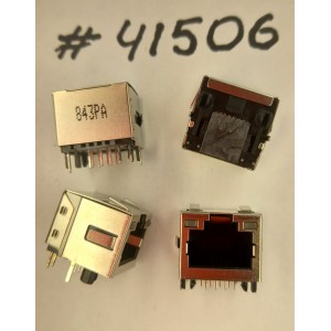 Разъём MODULAR JACK 8P8C,BI-COLOR/W (Asus p/n: 12G142020084) FOXCONN JM37115-LAFF-4F Разъём MODULAR JACK 8P8C,BI-COLOR/W (Asus p/n: 12G142020084) FOXCONN JM37115-LAFF-4F