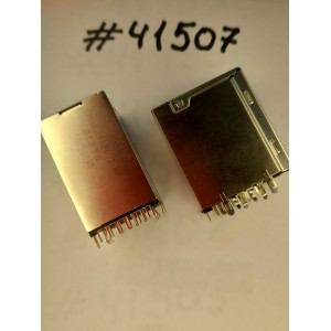 Разъём Combo JACK USB/LAN W/LED 10/100 TRA (Asus p/n: 12G14233322Y) FOXCONN JFM24U11-21C3-4F Разъём Combo JACK USB/LAN W/LED 10/100 TRA (Asus p/n: 12G14233322Y) FOXCONN JFM24U11-21C3-4F