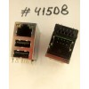 Разъём Combo JACK USB/LAN W/LED 10/100 TRA (Asus p/n: 12G142033237) SPEEDTECH P25-157-P1Z6 <G>