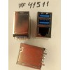 Разъём Combo JACK USB3.0/LAN W/LED GIGA TRA (Asus p/n: 12G142011320) FOXCONN JFM38U1M-B301-4F