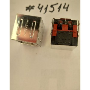 Разъём Combo JACK USB/SATA 15P R/A DIP (Asus p/n: 12G142011150) NIKETECH 166R01-F07
