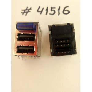 Разъём Combo MODULAR JACK BT/USB*2,W/S,12P (Asus p/n: 12G142011129) AJOHO BTAR3LA001