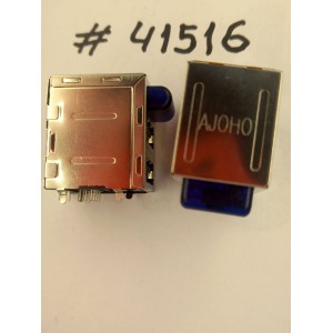 Разъём Combo MODULAR JACK BT/USB*2,W/S,12P (Asus p/n: 12G142011129) AJOHO BTAR3LA001