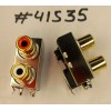 Разъём RCA JACK 3P 2IN1 STACK SHIELD (Asus p/n: 12G14301303N) LINGYANG RX-2013L-11515A Разъём RCA JACK 3P 2IN1 STACK SHIELD (Asus p/n: 12G14301303N) LINGYANG RX-2013L-11515A