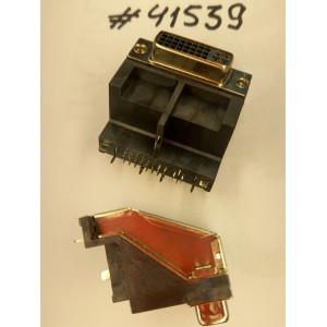 Разъём DVI CON 29P G/F H-R WO/S R DIP/S (Asus p/n: 12010-00061400) NTK 21010040307