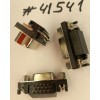 Разъём DB-15F VGA DDC CONN 15P3R G/F,F BLACK R/A (Asus p/n: 12010-00020100) FOXCONN DZ11AA1-24A1-4F