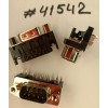 Разъём DB-9M COM D-SUB 9P G/F M BLK/U R/A DIP (Asus p/n: 12010-00011300) FOXCONN DT10121-24W3-4F