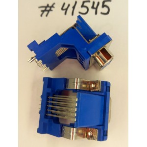 Разъём DB-15F VGA D-SUB 15P,R/A F,HIGH RISE,DIP (Asus p/n: 12G10110515P) FOXCONN DV11261-25R9-4F