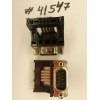 Разъём DB-9M COM D-SUB 9P G/F M H-R BLK/U R/A (Asus p/n: 12010-00011800) FOXCONN DT10R31-B4E9B-4F