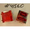 Разъём Combo MODULE JACK ESATA/1394_6P,R/A (Asus p/n: 12G14201106E) AMCO 233-100000-025,RED
