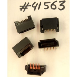 Разъём SATA CON 7P G/F BLK R/A DIP (Asus p/n: 12015-00066400) PINREX 770-75-070B5B