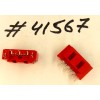 Разъём SATA CON 7P DIP SHIELD RED (Asus p/n: 12G15705007U) PINREX 770-83-07SR29