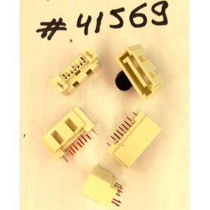 Разъём SATA CON 7P S/T,DIP,WHITE (Asus p/n: 12G157050075) AMCO 233-100000-005
