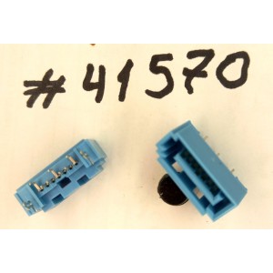 Разъём SATA CON 7P G/F S/T LIGHT BLUE (Asus p/n: 12G157060074) LINGYANG SAISM6W-D034-07A300B