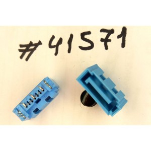 Разъём SATA CON 7P G/F S/T LIGHT BLUE (Asus p/n: 12G157060078) LY SAISM13W-D034-07A300B-1