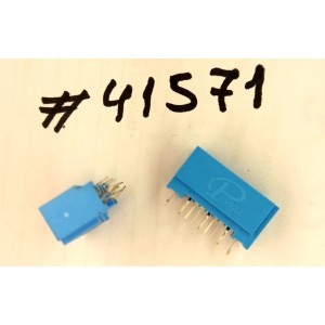 Разъём SATA CON 7P G/F S/T LIGHT BLUE (Asus p/n: 12G157060078) LY SAISM13W-D034-07A300B-1