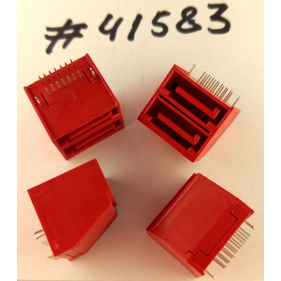 Разъём SATA CON 14P G/F R/A SHD RED (Asus p/n: 12G152200149) PINREX 771-86-14SR21