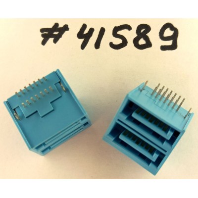 Разъём SATA CON 14P,G/F R/A,SHD,L-BLU (Asus p/n: 12G15121014F) PINREX 771-86-14SV00