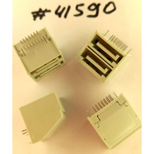 Разъём SATA CON 14P,G/F R/A,SHD,L-GRA (Asus p/n: 12G15121014G) PINREX 771-86-14SG20 (6G)