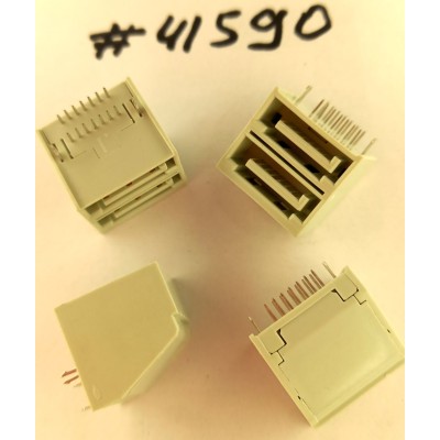 Разъём SATA CON 14P,G/F R/A,SHD,L-GRA (Asus p/n: 12G15121014G) PINREX 771-86-14SG20 (6G)