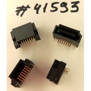 Разъём SATA CON 7P G/F CHL R/A DIP (Asus p/n: 12015-00064600) HORNG TONG AT07J52LADH31