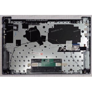 Keyboard Digma Pro Parvus M DN15R3-8CXW03 + topcase (6308E US VER:01, SP52144) (Black/Silver/Matte/RUO/LED)